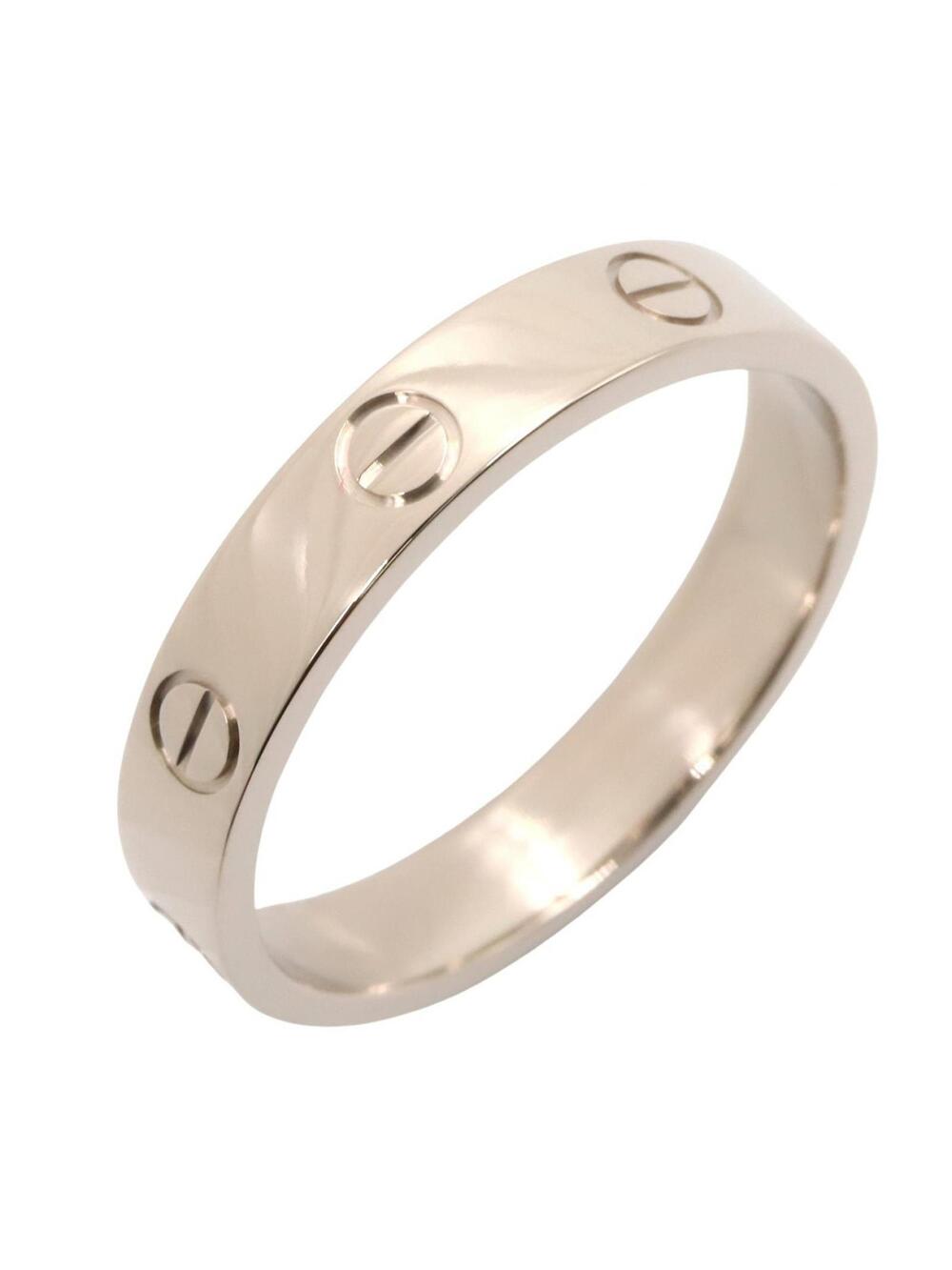 Cartier Mini Love Ring 18Kwg White Gold #309604C13B